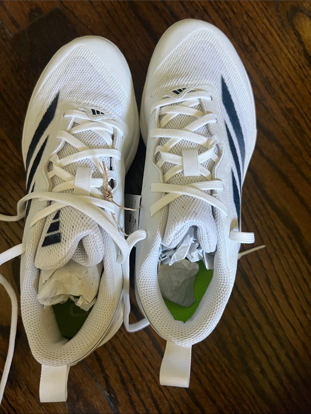 Adidas kids eat with tags- never worn. Size 6.5